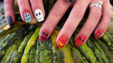 nail art for halloween