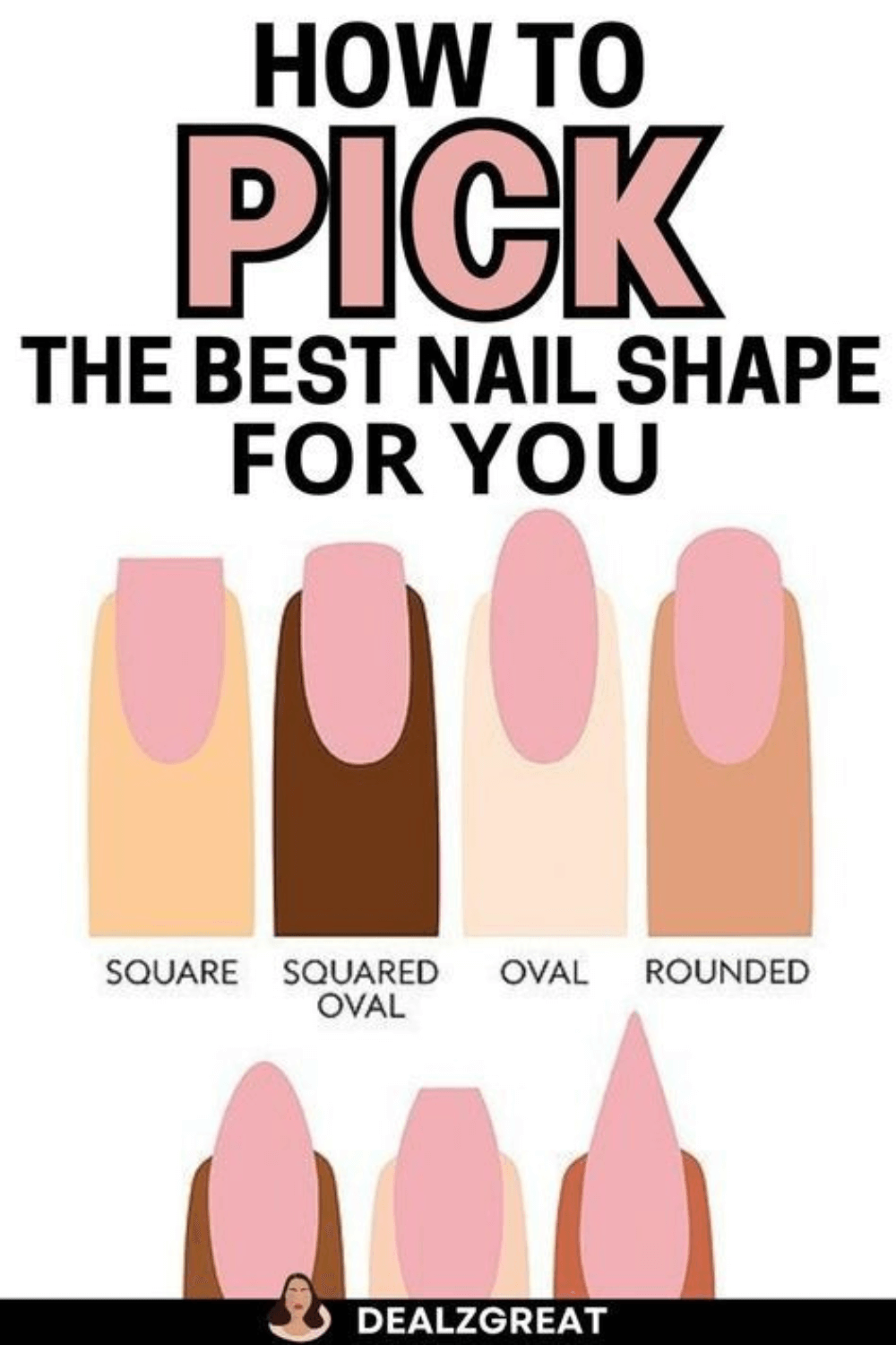 Nail shape for you
