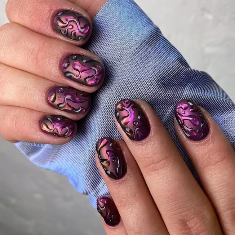 galaxy nails