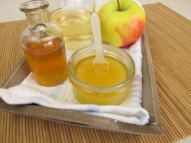 apple cider vinegar and honey