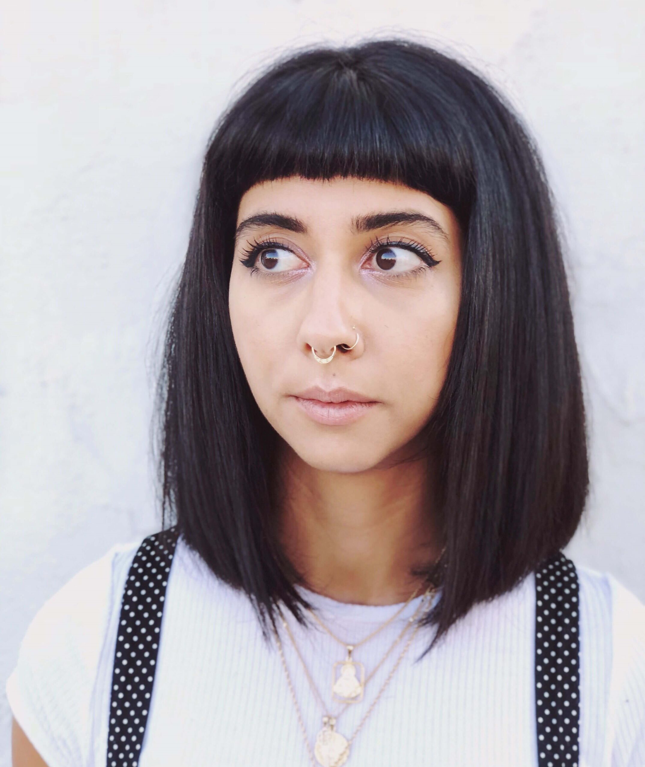 Blunt Bob with Micro Bangs