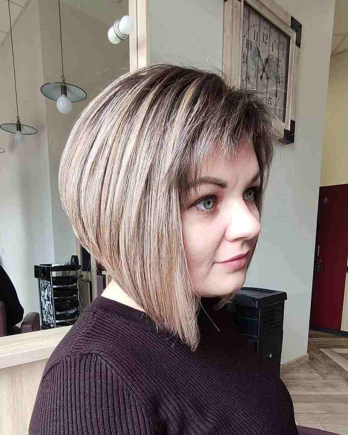 inverted bob hair