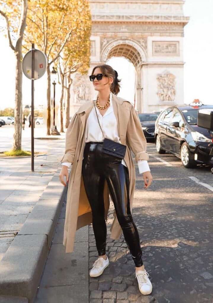 silk blouse