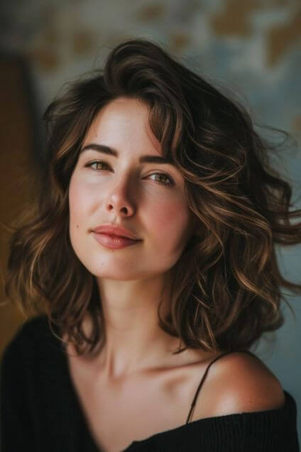 Face-Framing Collarbone Cut