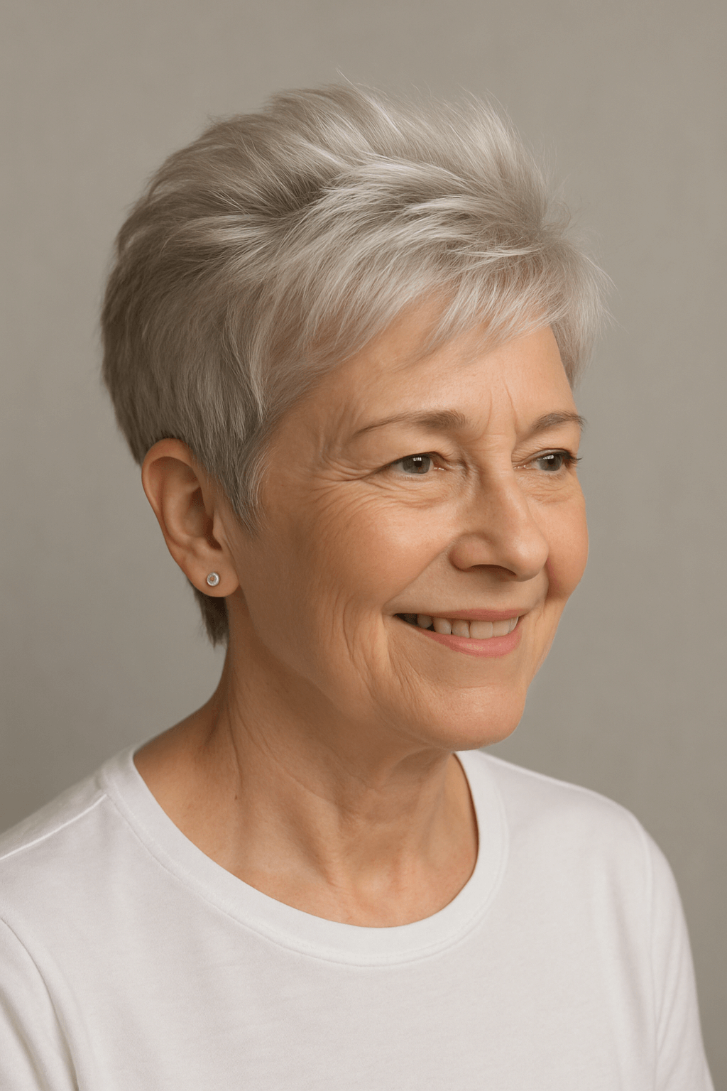 Boyish Pixie with Volume