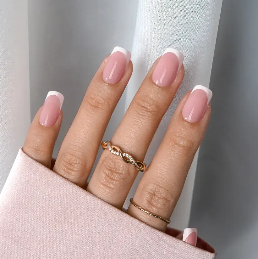 A Return to Basic French nails