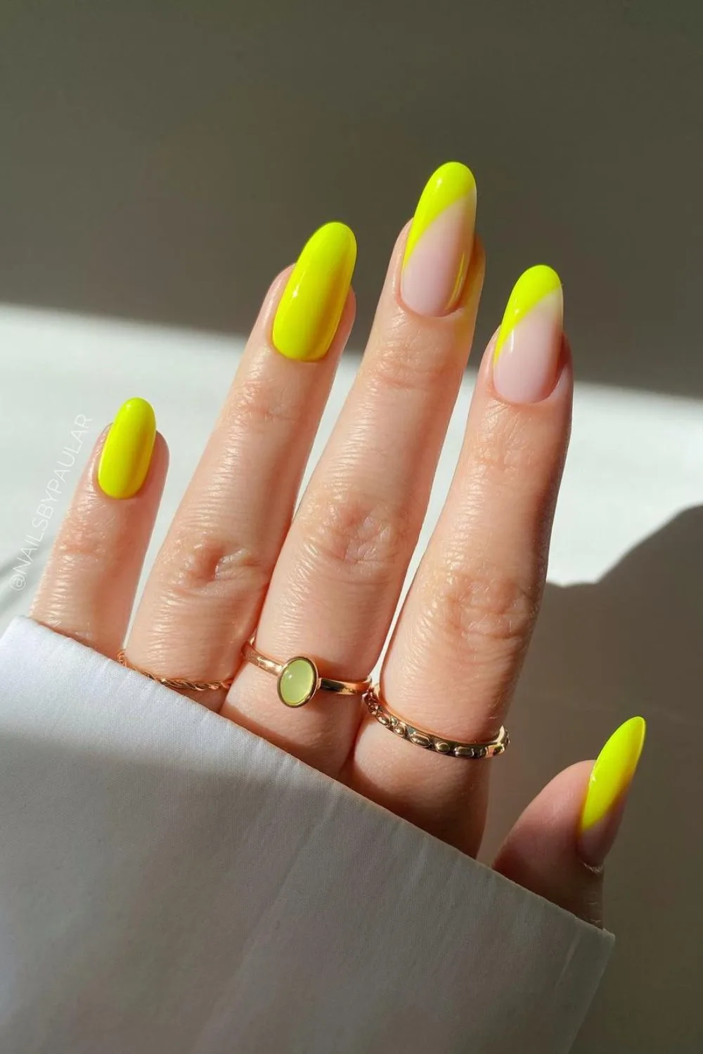 Highlighter Brights nails