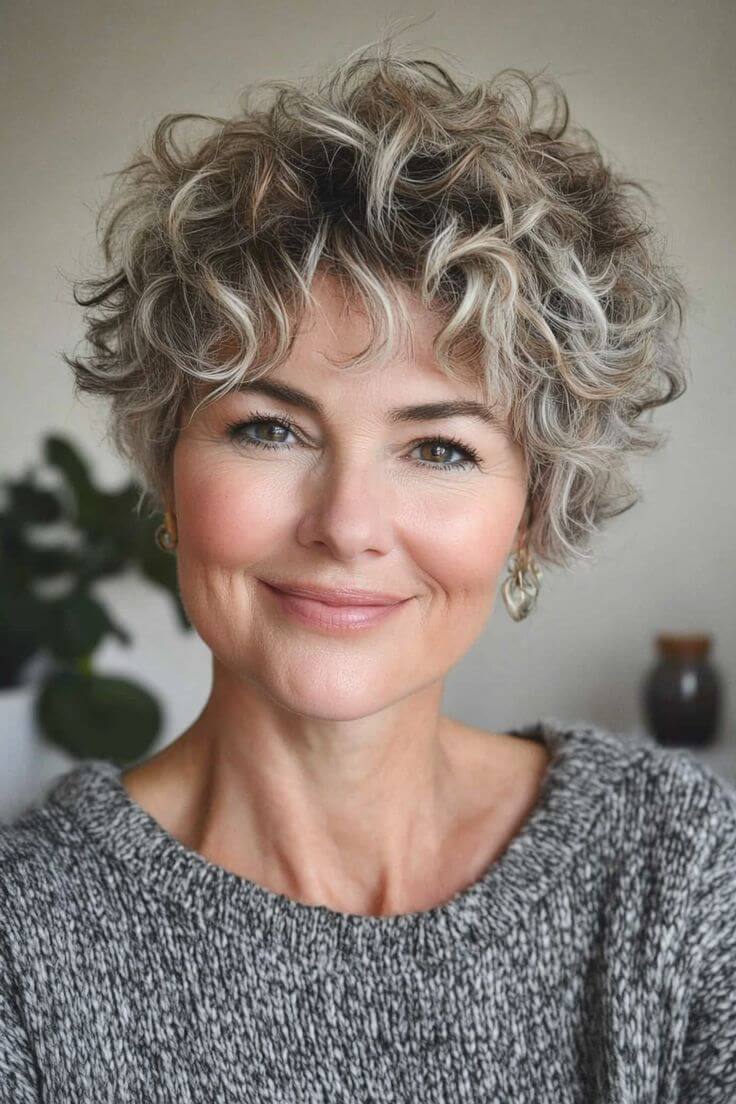 Soft Shoulder-Length Curls