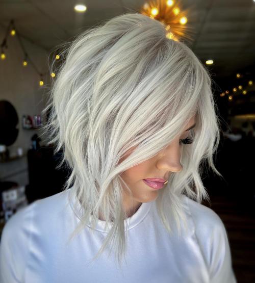 Reverse Bob with Razor-Cut