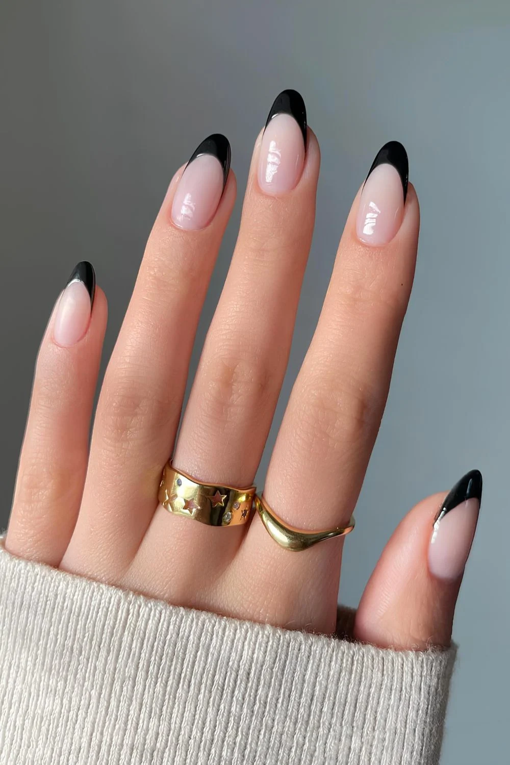 Black French Tips