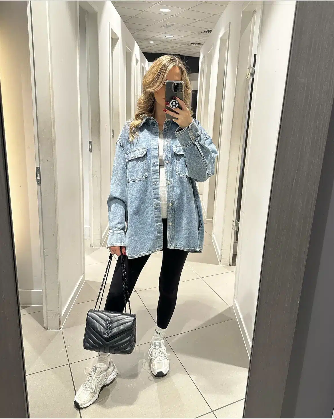 Denim shirt