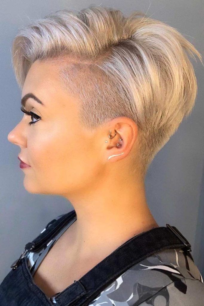Edgy Undercut Pixie