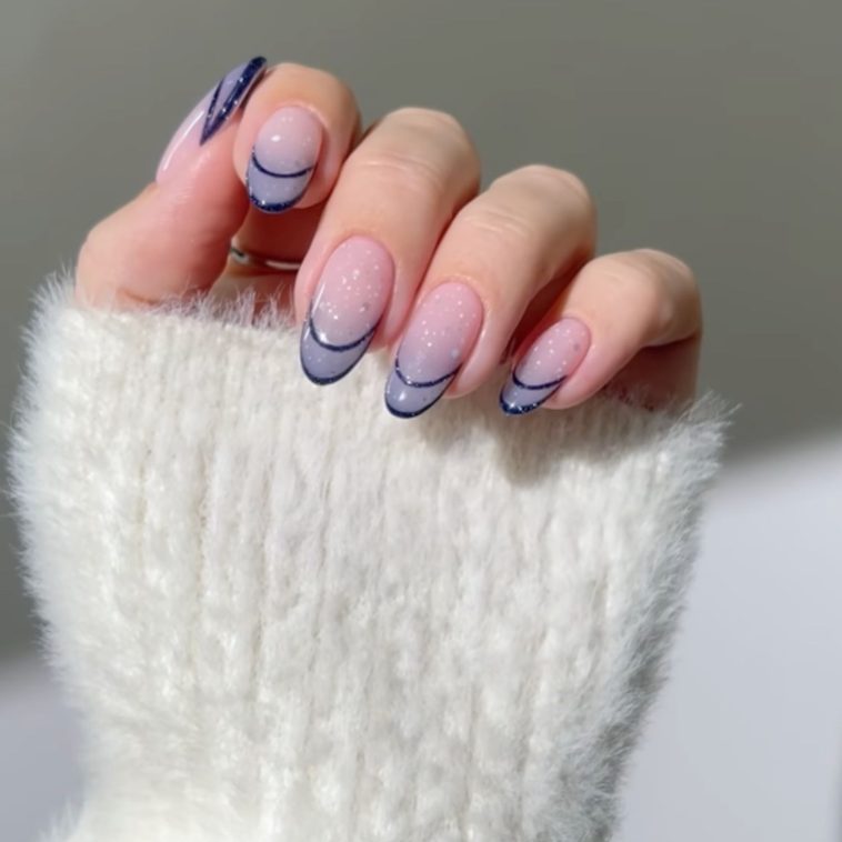 french tip nails