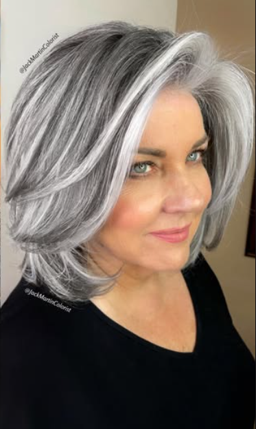 Silver Gloss with Lowlights