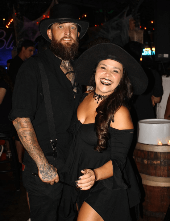 Mystical Witch and Warlock couple halloween costume