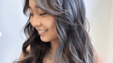 gray blending for dark hair