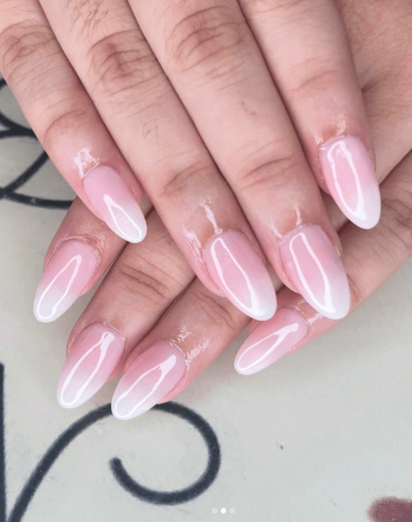 Subtle Ombre nails