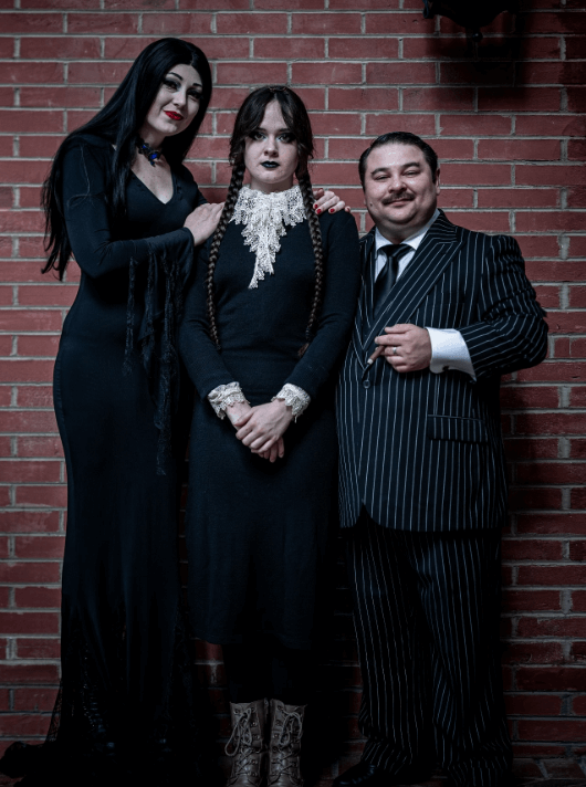 The Addams Family Trio