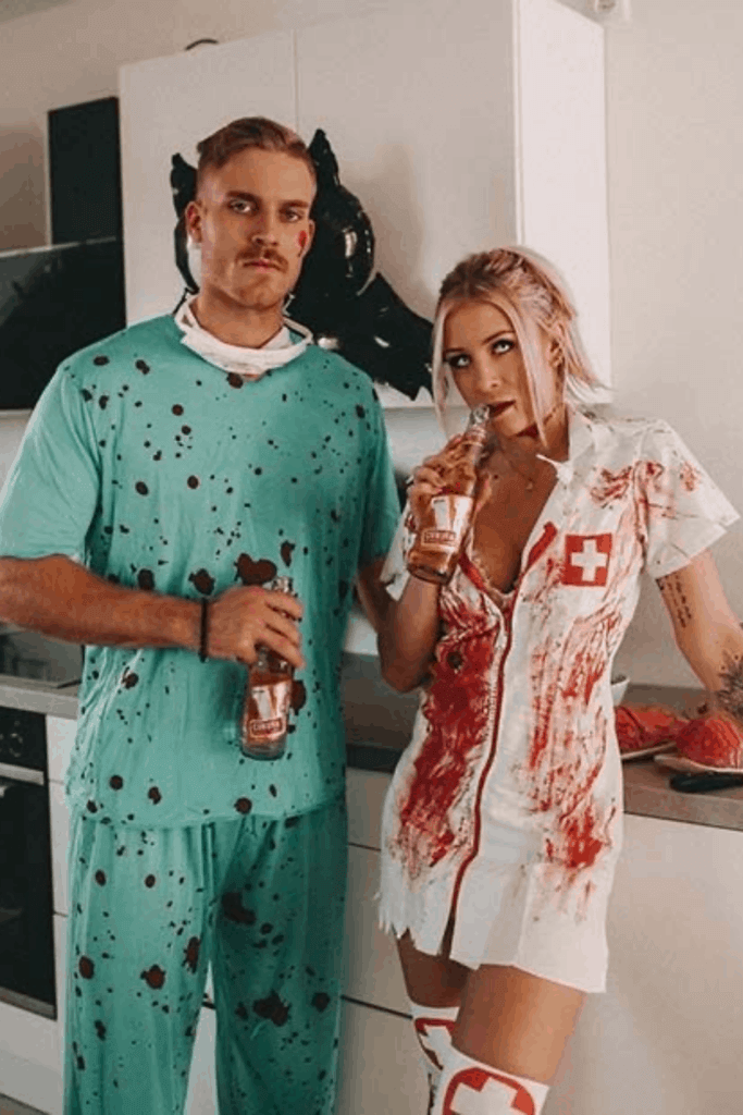 nurse and doctor couple halloween costume