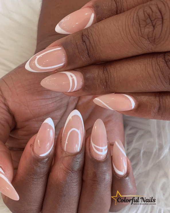 French Tip with a Twist