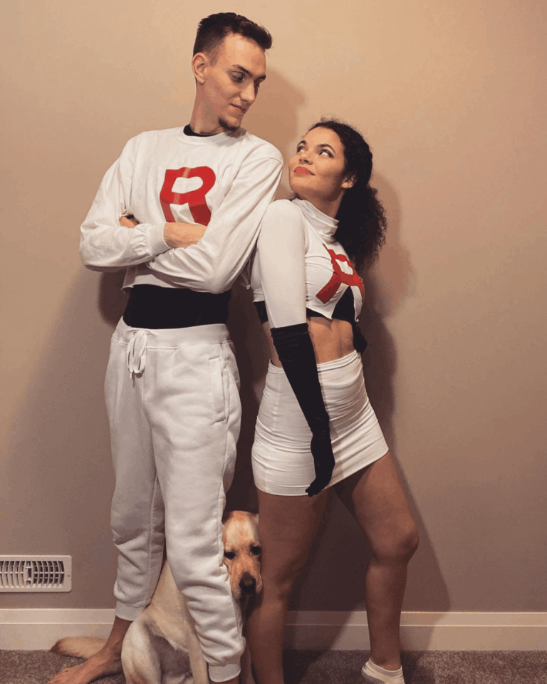 Team Rocket couple halloween costume