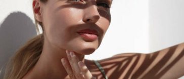 Happy woman with natural glow and confidence