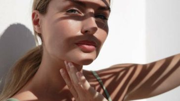 Happy woman with natural glow and confidence