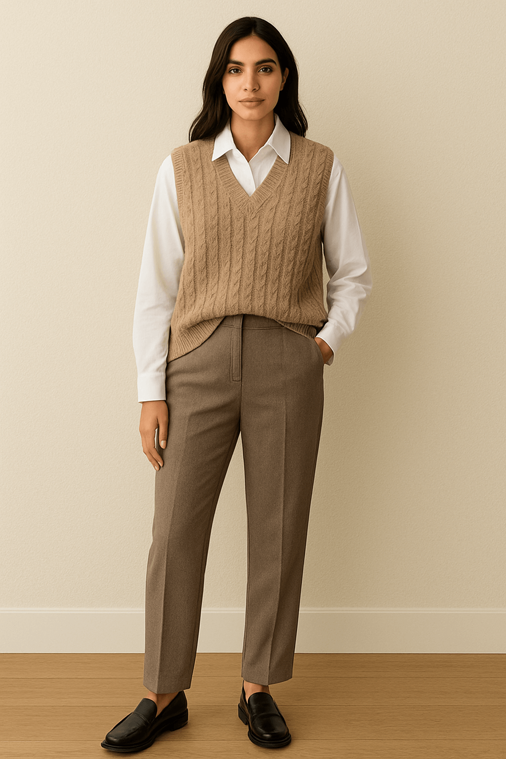 Sweater Vest Layering