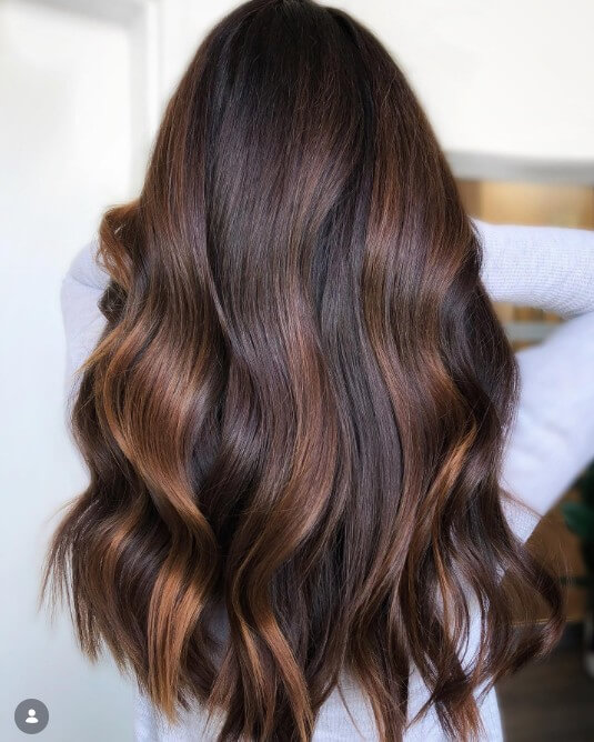 Cinnamon Spice Balayage