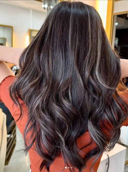 Rich Chocolate with Ash Blonde 