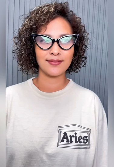 Soft Curly Bob for Thin Hair